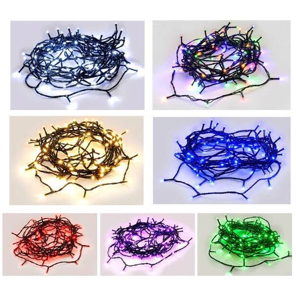 100 LED Fairy Light Chain (White) - Image 2