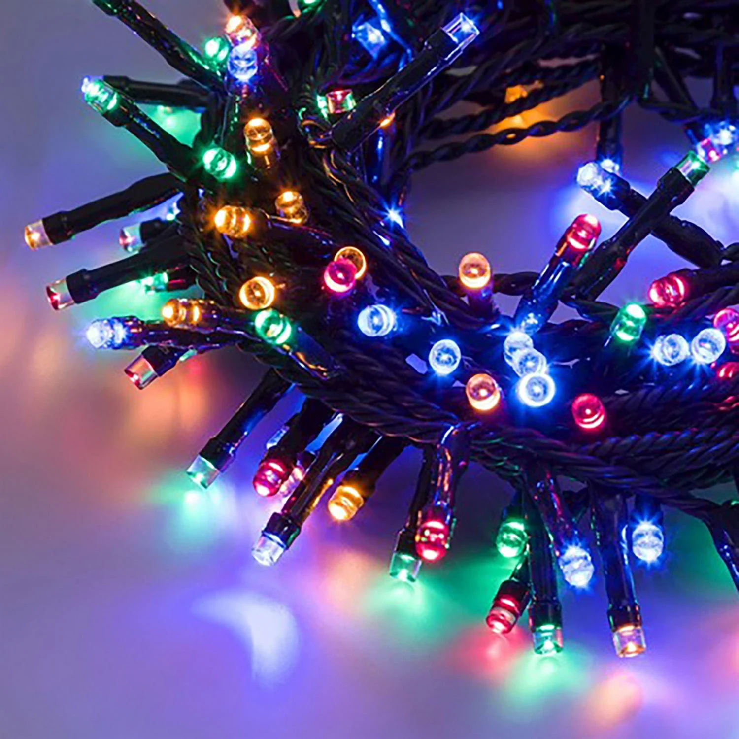 1000 LEDs Digital Shooting String Light 5 Colours Options Multicolour