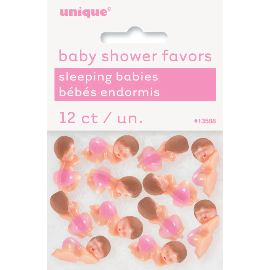 12 Babies With Diaper Pink
