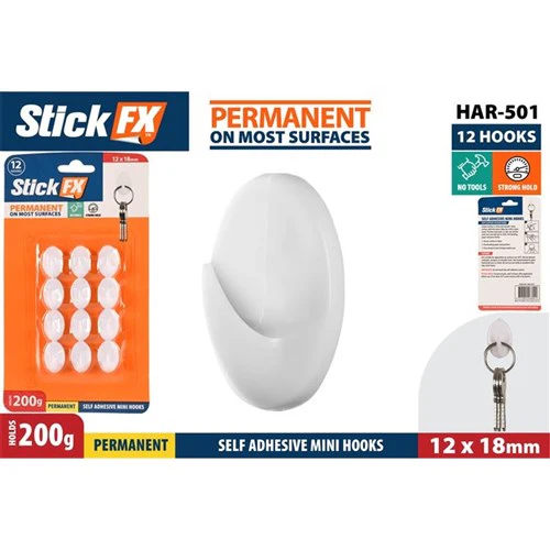 Self-Adhesive Hooks-Mini-200g
