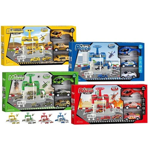 15-18pce Utility Garage Sets 4 Asst