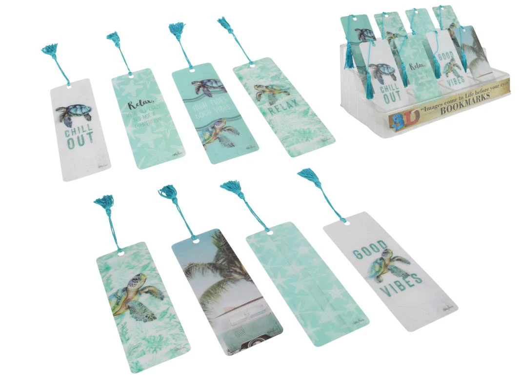 Coastal Turtle 15cm 3D Bookmark