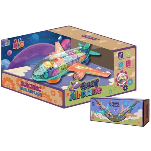 GearColour Plane Lht&Snd B/Opp 24cm