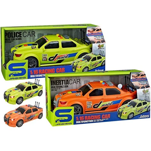1Pce Race Car Lge Lght&Snd Baterry Operated 25cm