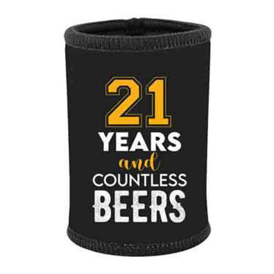 21 Years Stubby Holder
