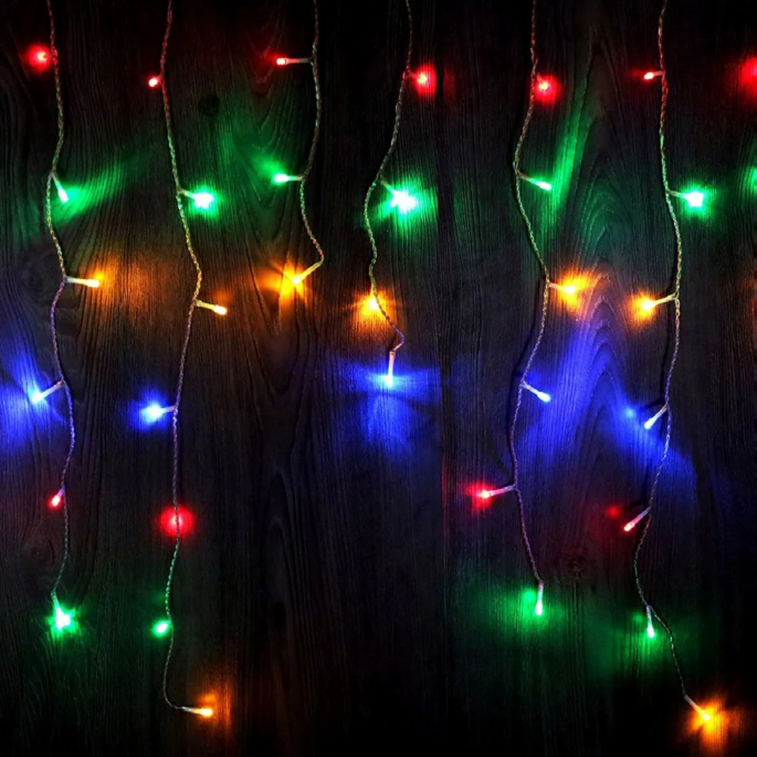 240 LED Icicle Light - Multicolour
