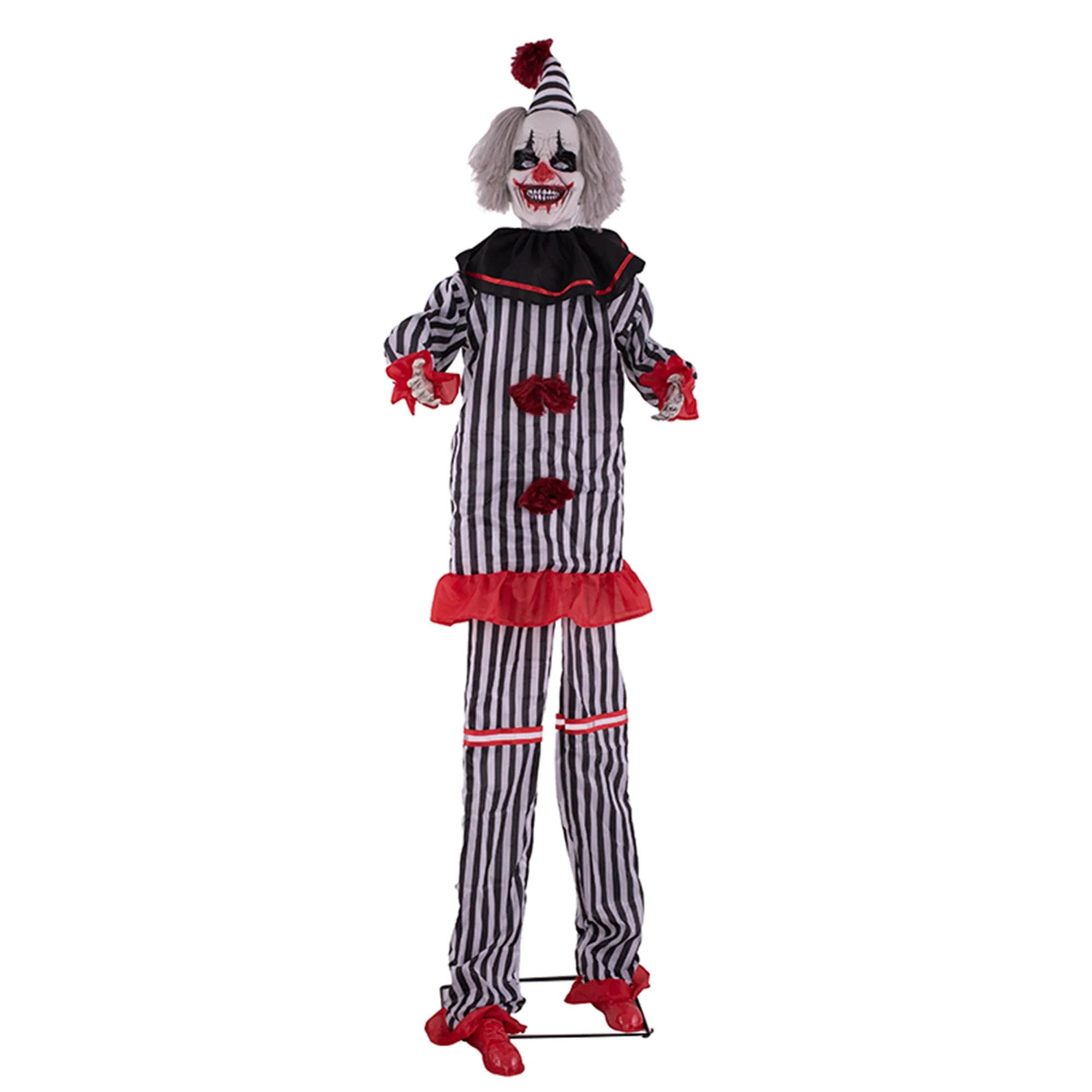 250CM ANIMATED STANDING CLOWN-4XAA BATTERY NOT INCLUDED