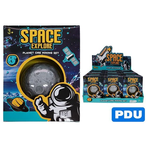 3pce Space Planet Orb Fossil Kit