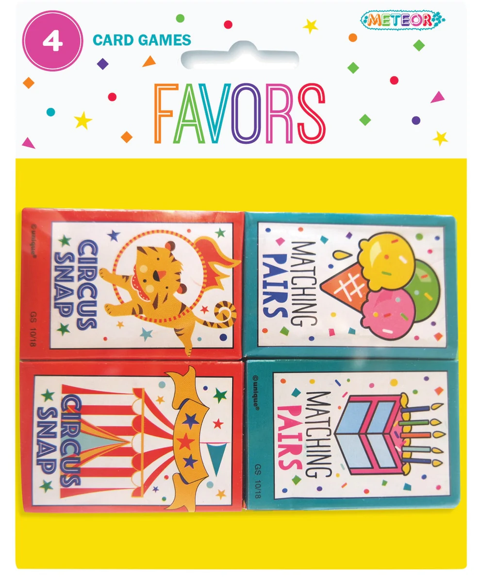 4 Card Games