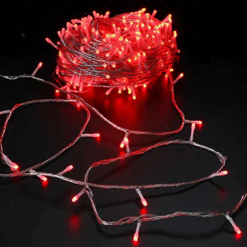 400 RGB Connectable Colour Changing String Light - Clear - Image 2