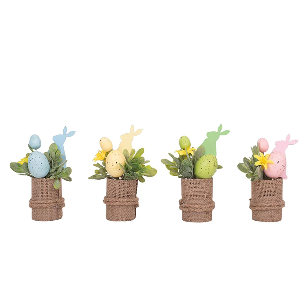 EGG POT 15CM IVORY, BLUE, PINK, YELLOW, MINT 4 ASSORTED