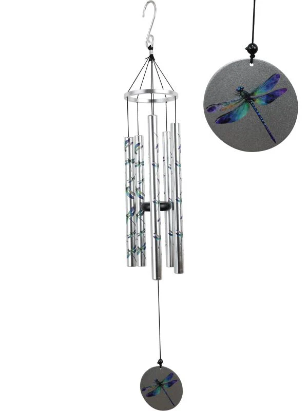 5 TUBE DRAGONFLY WINDCHIME 91CM