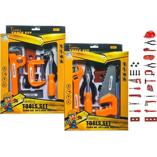 8-10Pce Tool Playset Assorted