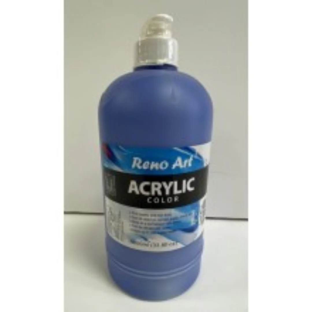 Acrylic Paint 1000ml Cool Blue - Image 2