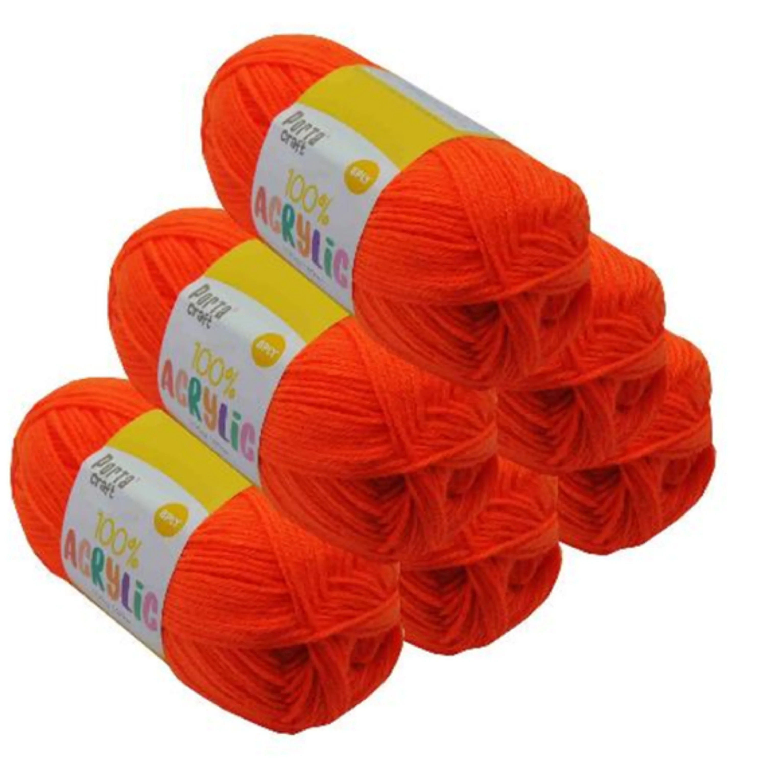 Acryl Yarn 100g 189m 8ply Solid 25 Fantapants