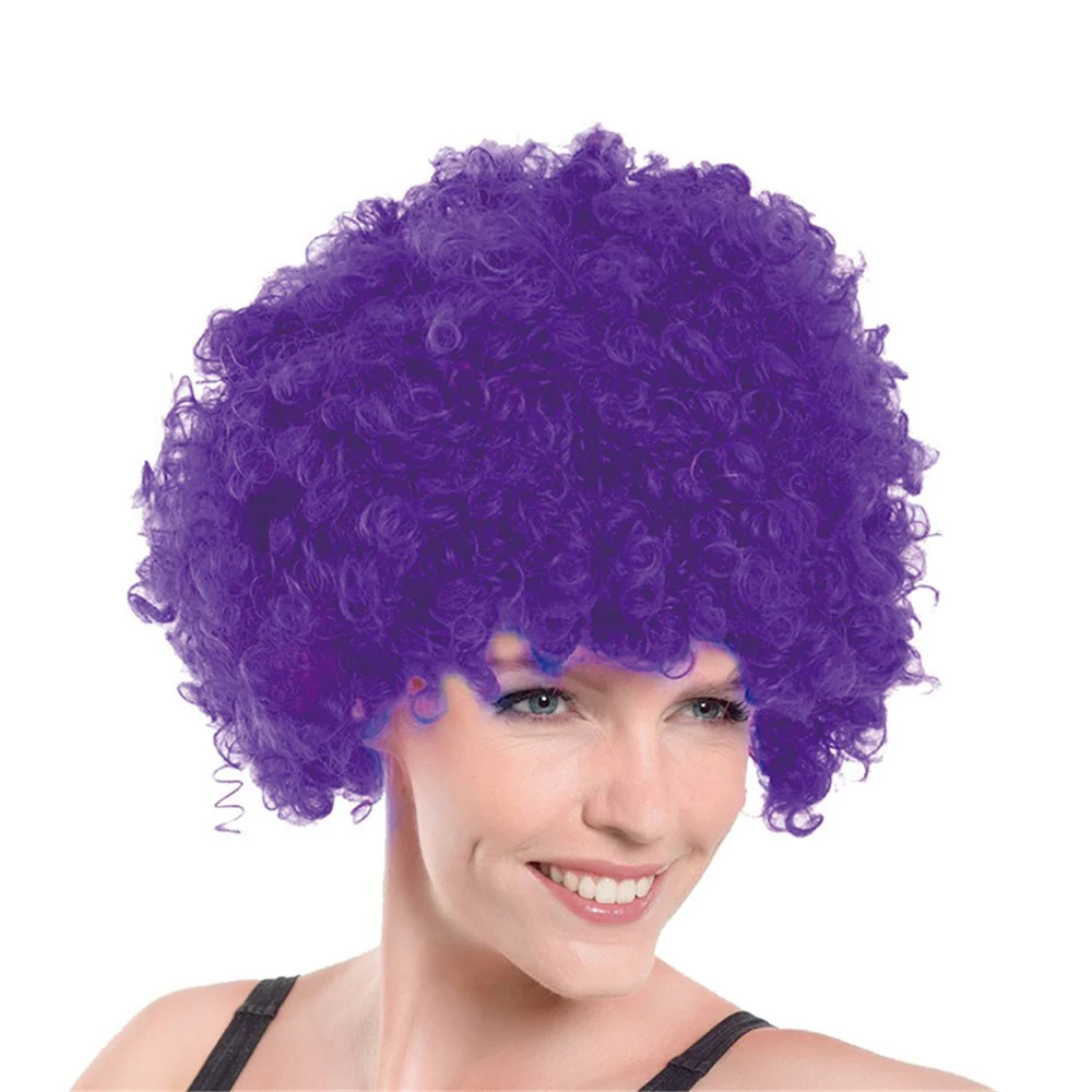 Afro Wig-Purple