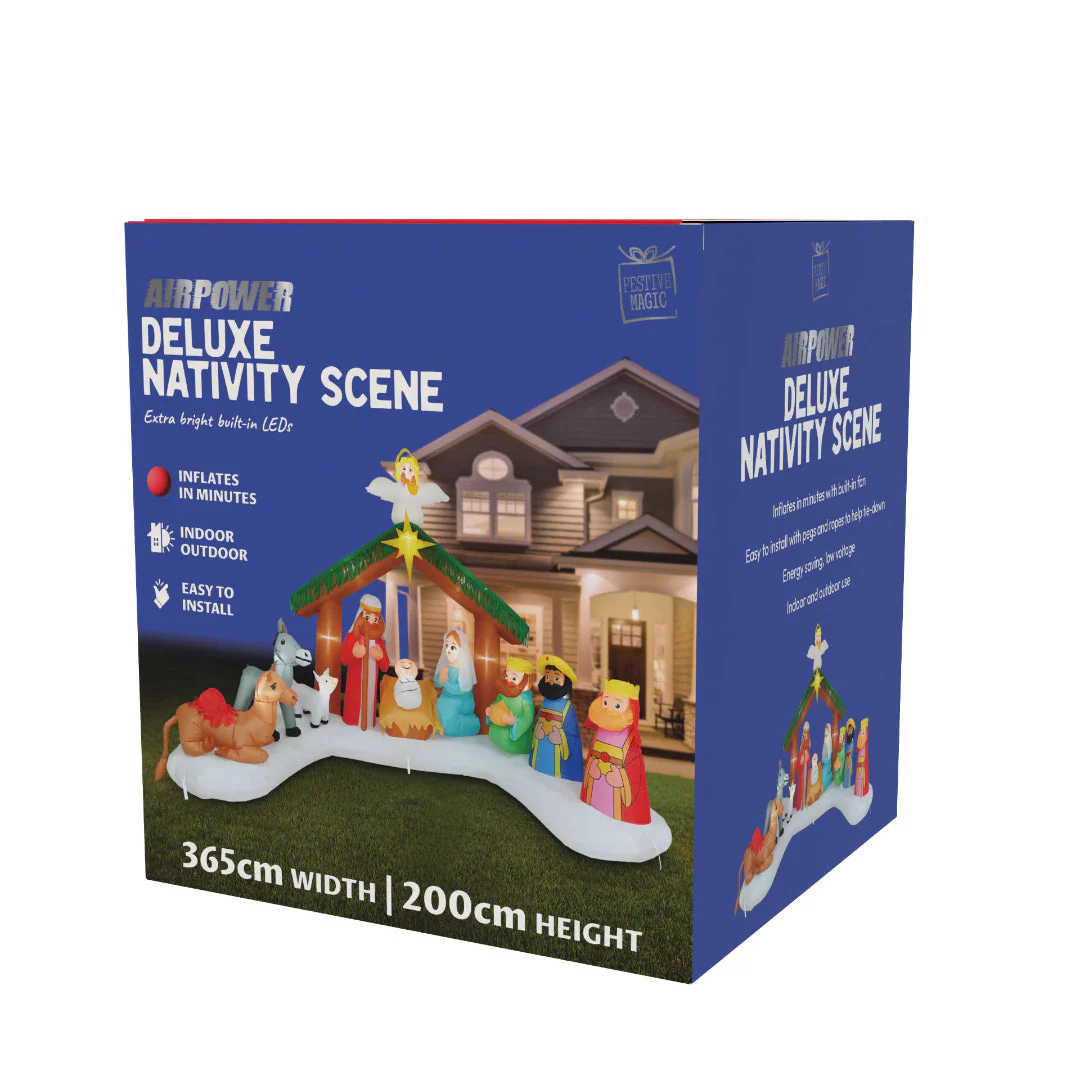 Airpower Deluxe Nativity Scene 365cm - Image 2
