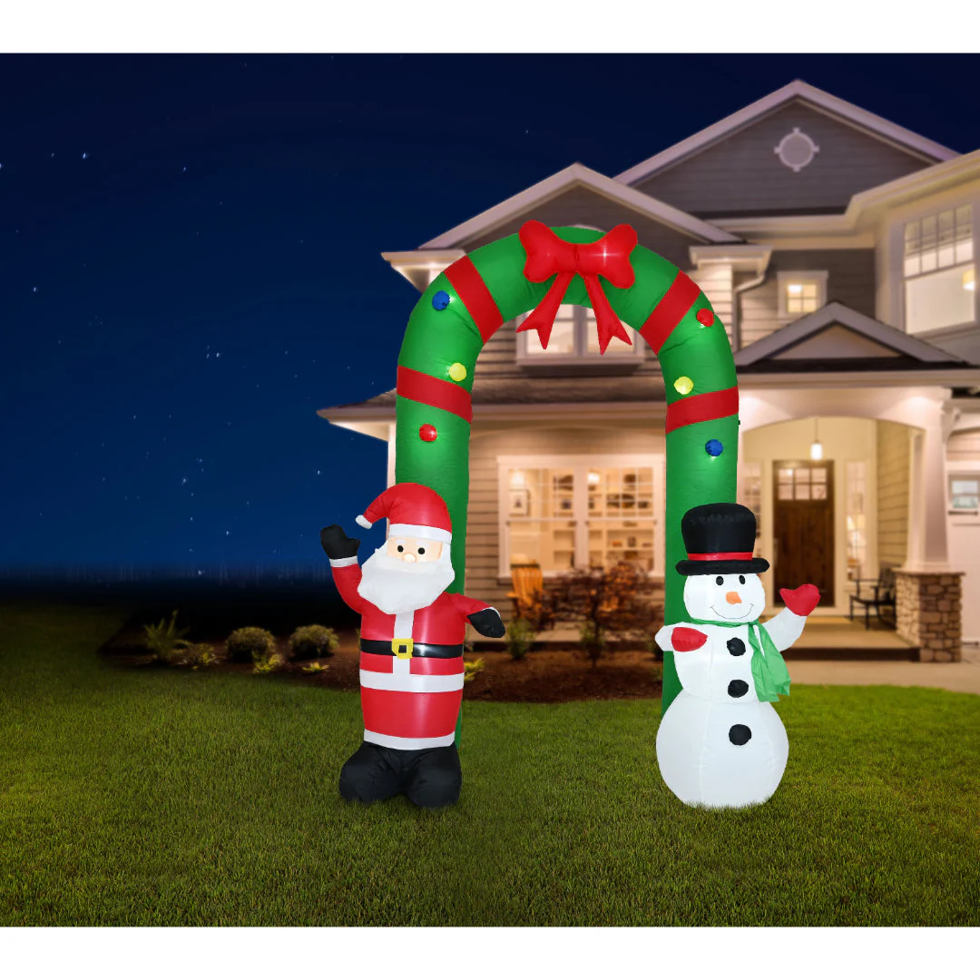 Airpower Santa Snowman Arch 240cm - Image 3