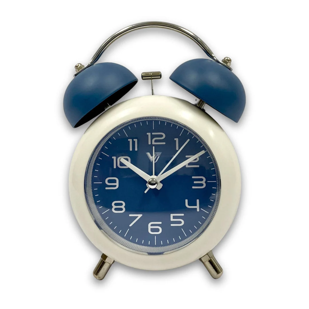 Alarm Clock Twin Bells Metal Assorted - Image 4