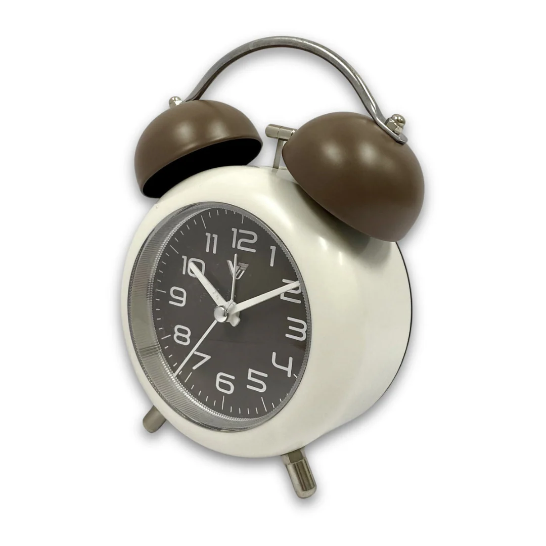 Alarm Clock Twin Bells Metal Assorted - Image 6