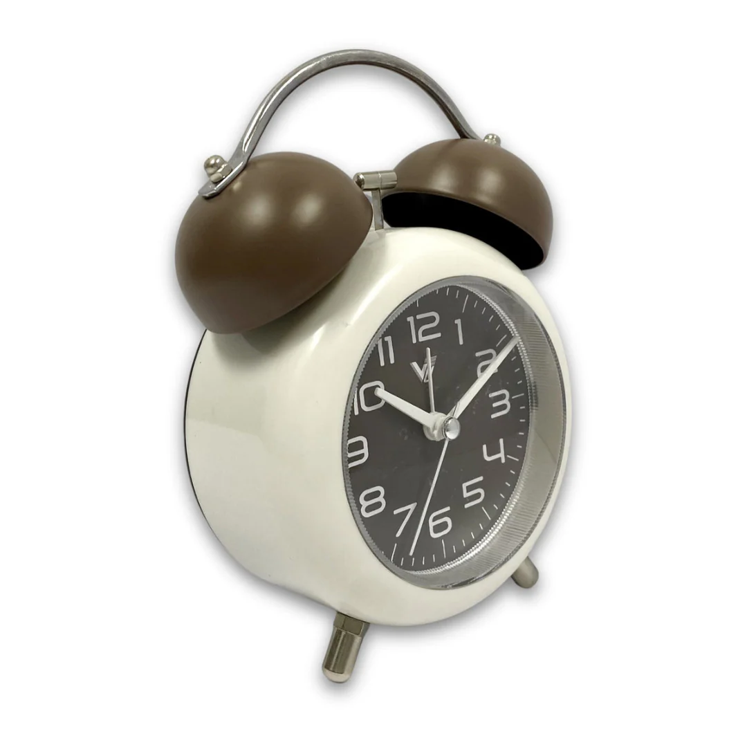 Alarm Clock Twin Bells Metal Assorted - Image 7