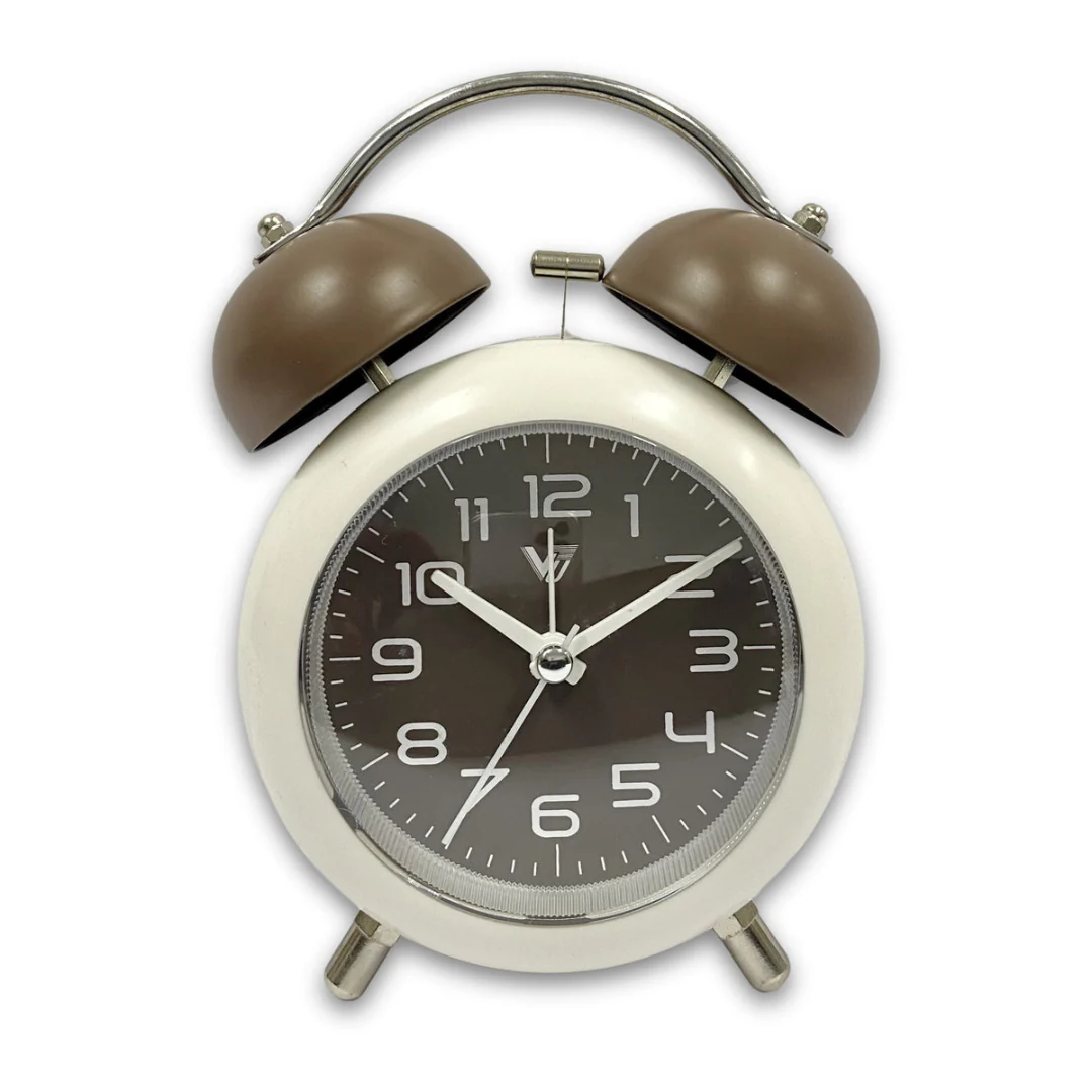 Alarm Clock Twin Bells Metal Assorted - Image 8