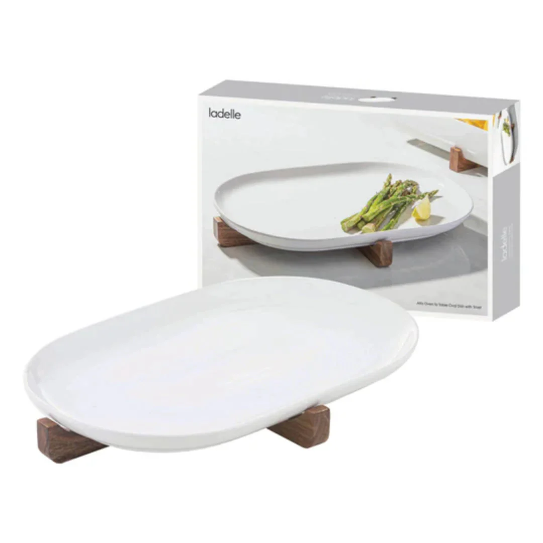 Alto Oven To Table Oval Dish With Trivet - Image 2