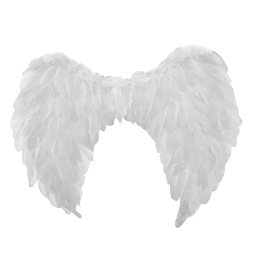 WHITE ANGEL WING 60 X 40CM