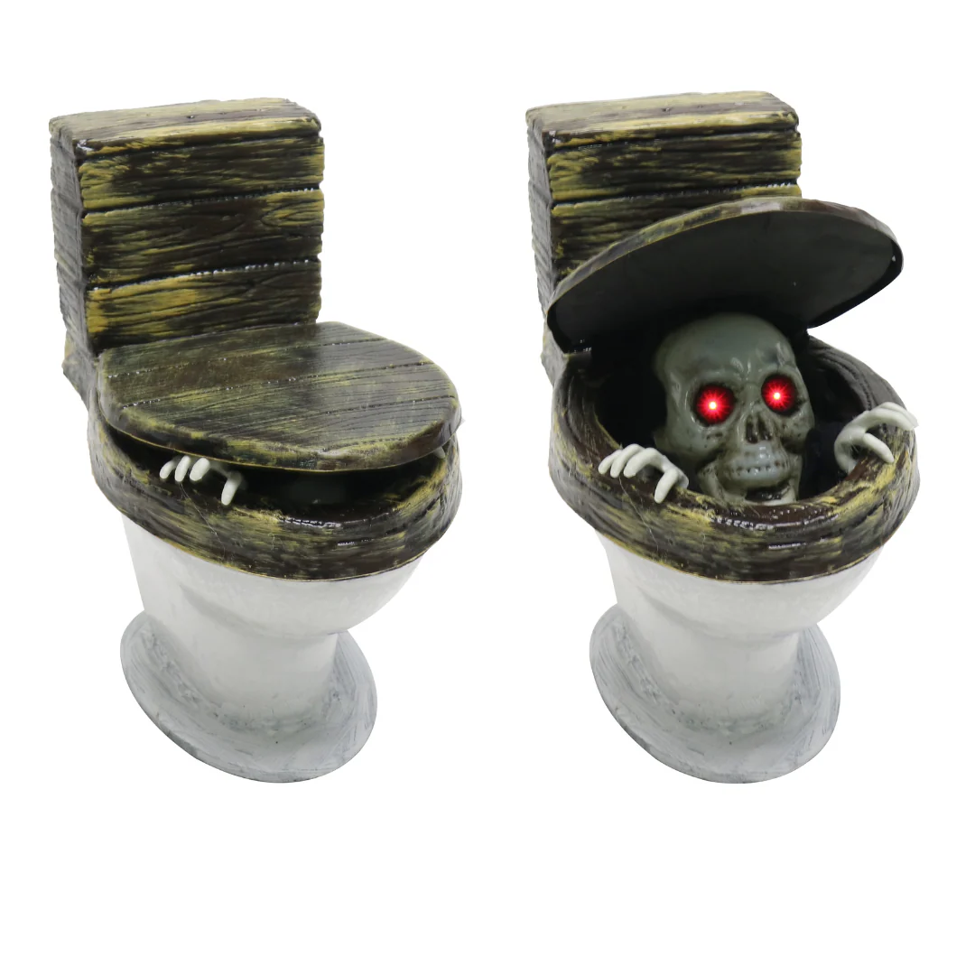 Animated Toilet With Skull - Image 2