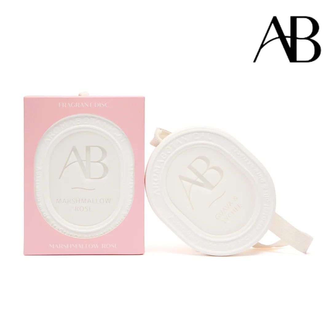 Core Fragrant Disc Marshmallow Rose - Aromabotanical