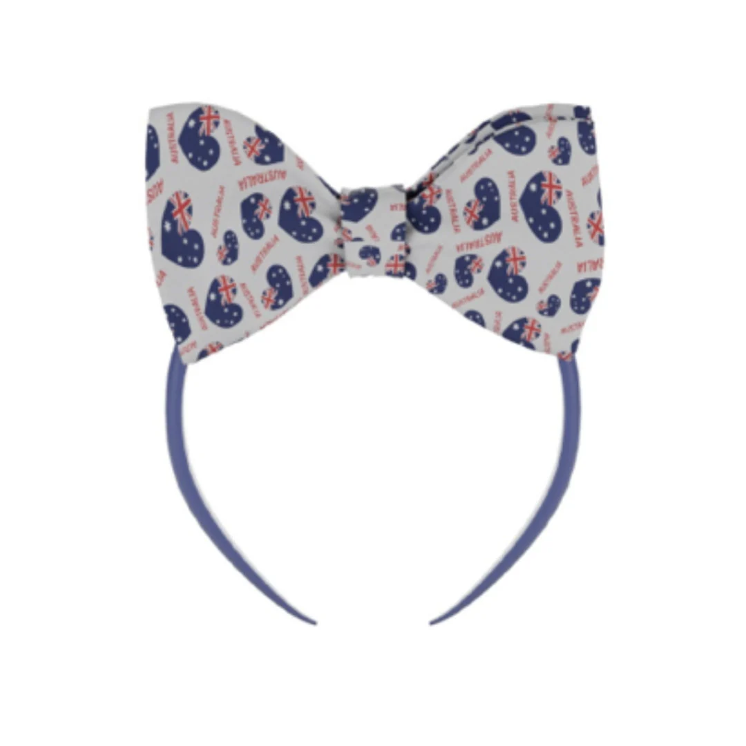 Aussie Bow Headband Assorted - Image 3