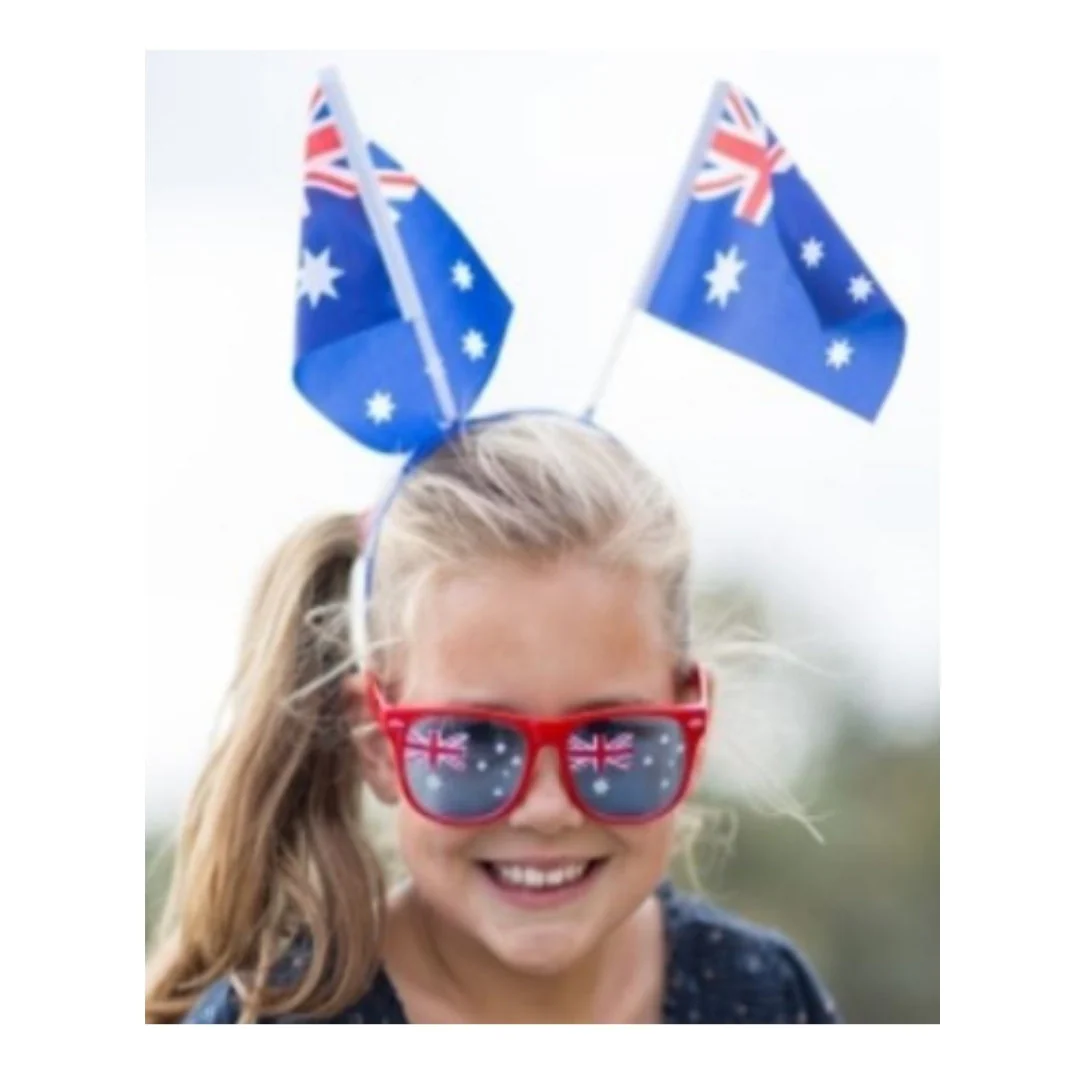Aussie Twin Flags Headband - Image 2