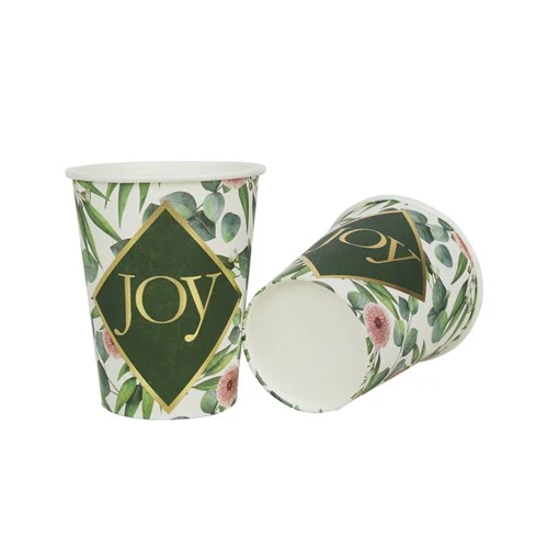 Australian Botanical Paper Cup-Plastic Free Pk20 266ml