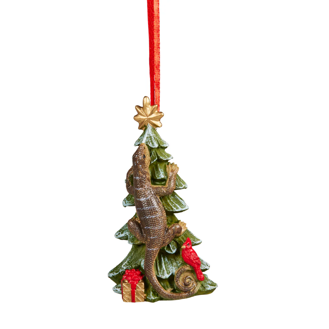 Australian Christmas Tree Decoration Goanna 8cm - Image 2