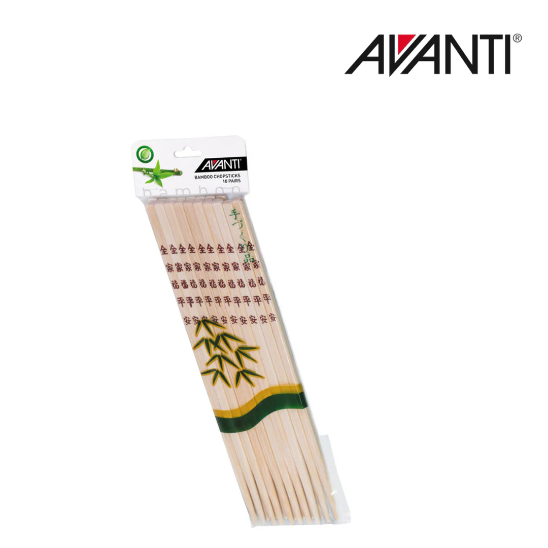 Avanti Bamboo Chopsticks 26.5cm 10pk
