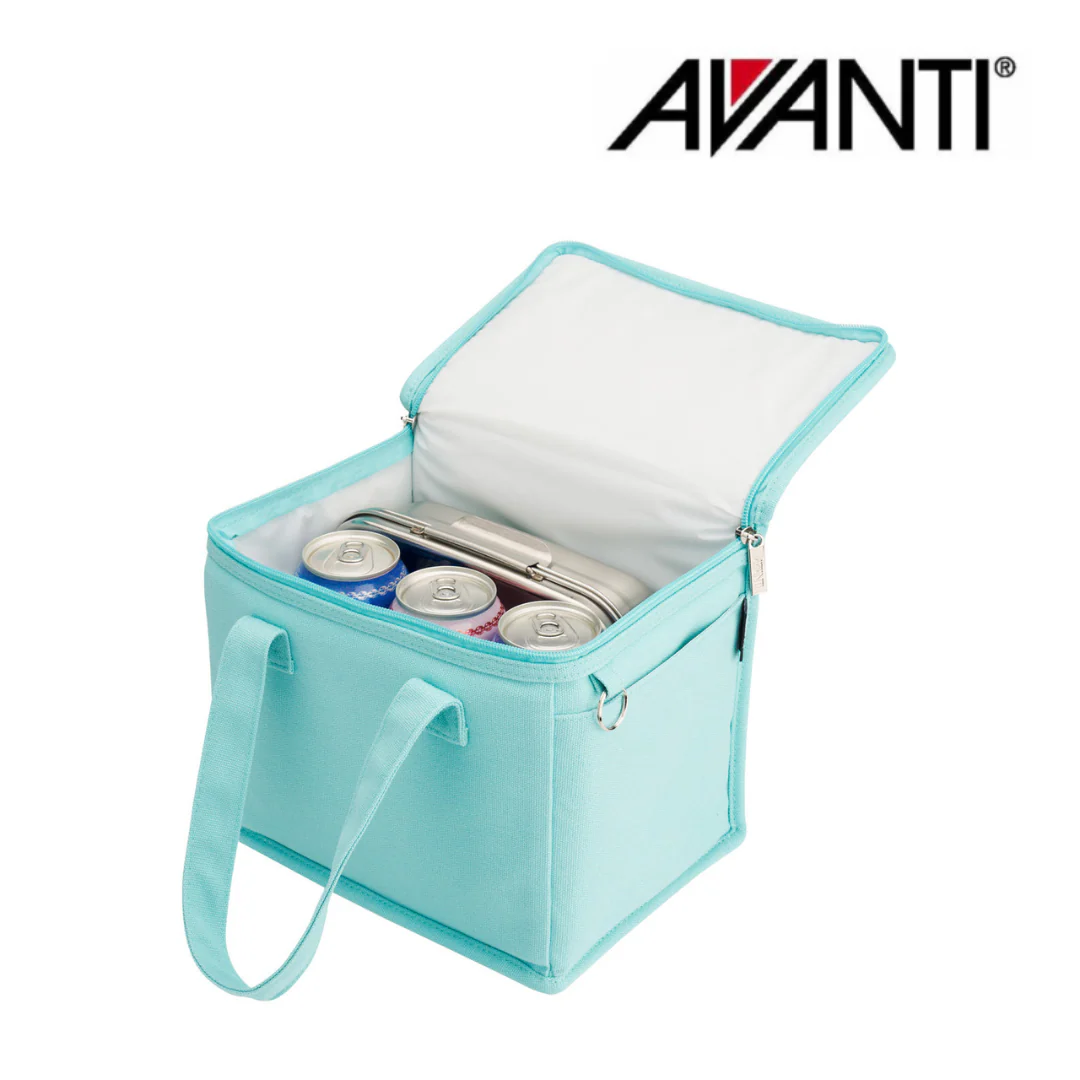 Avanti Canvas Lunch Bag - Sea Blue - Image 5