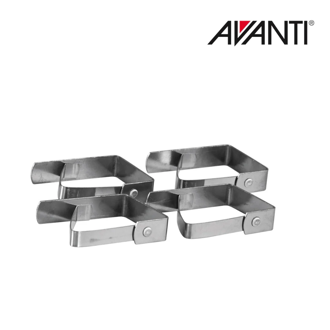 Avanti Table Cloth Clip Stainless Steel - Set of 4