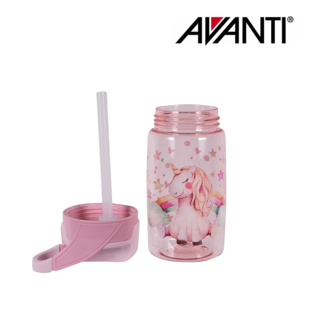 Avanti YumYum Kids AutoSpout Tritan Bottle 450ml - Unicorn Dreaming - Image 2
