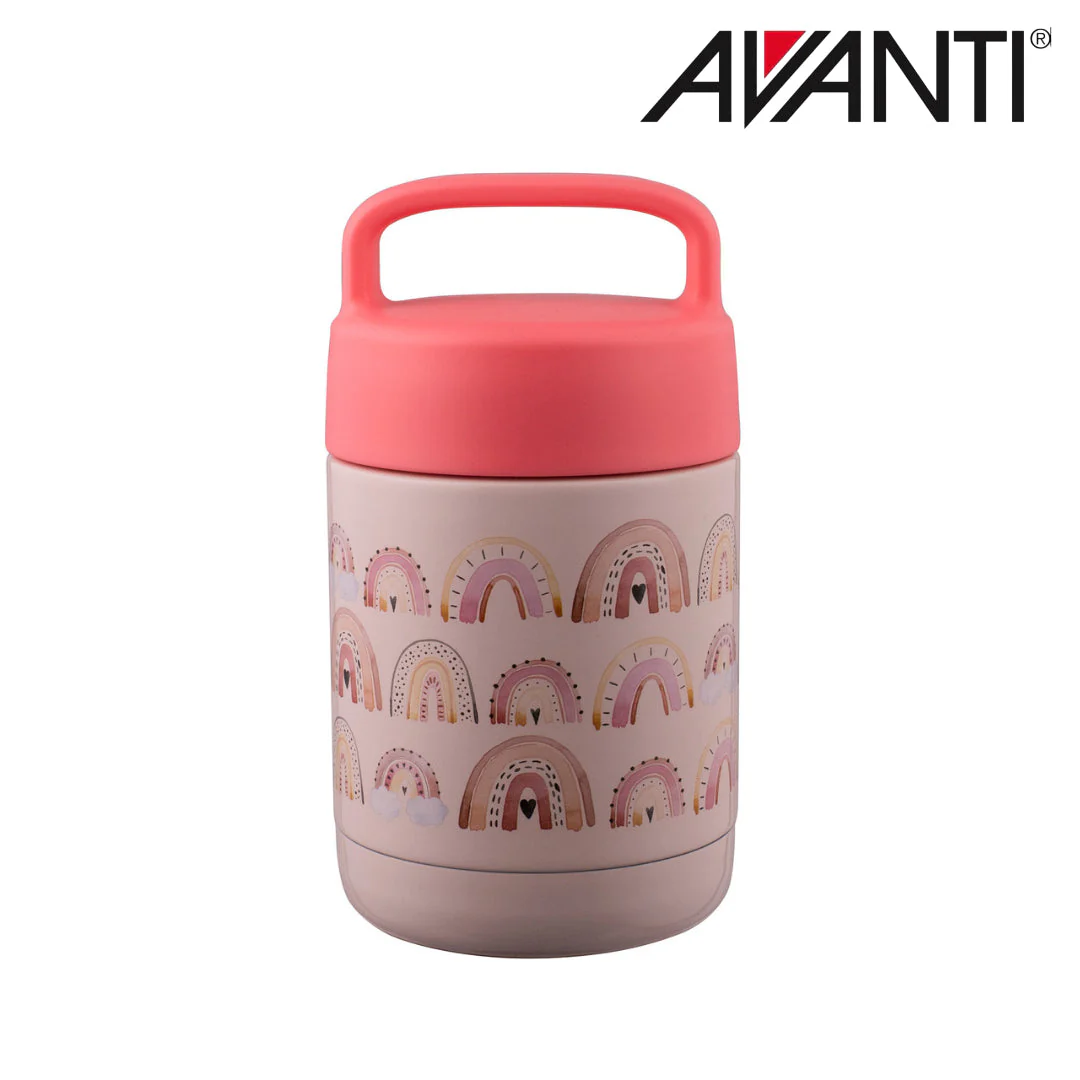 Avanti YumYum Kids Insulated Food Jar 375ml - Rainbow Magic