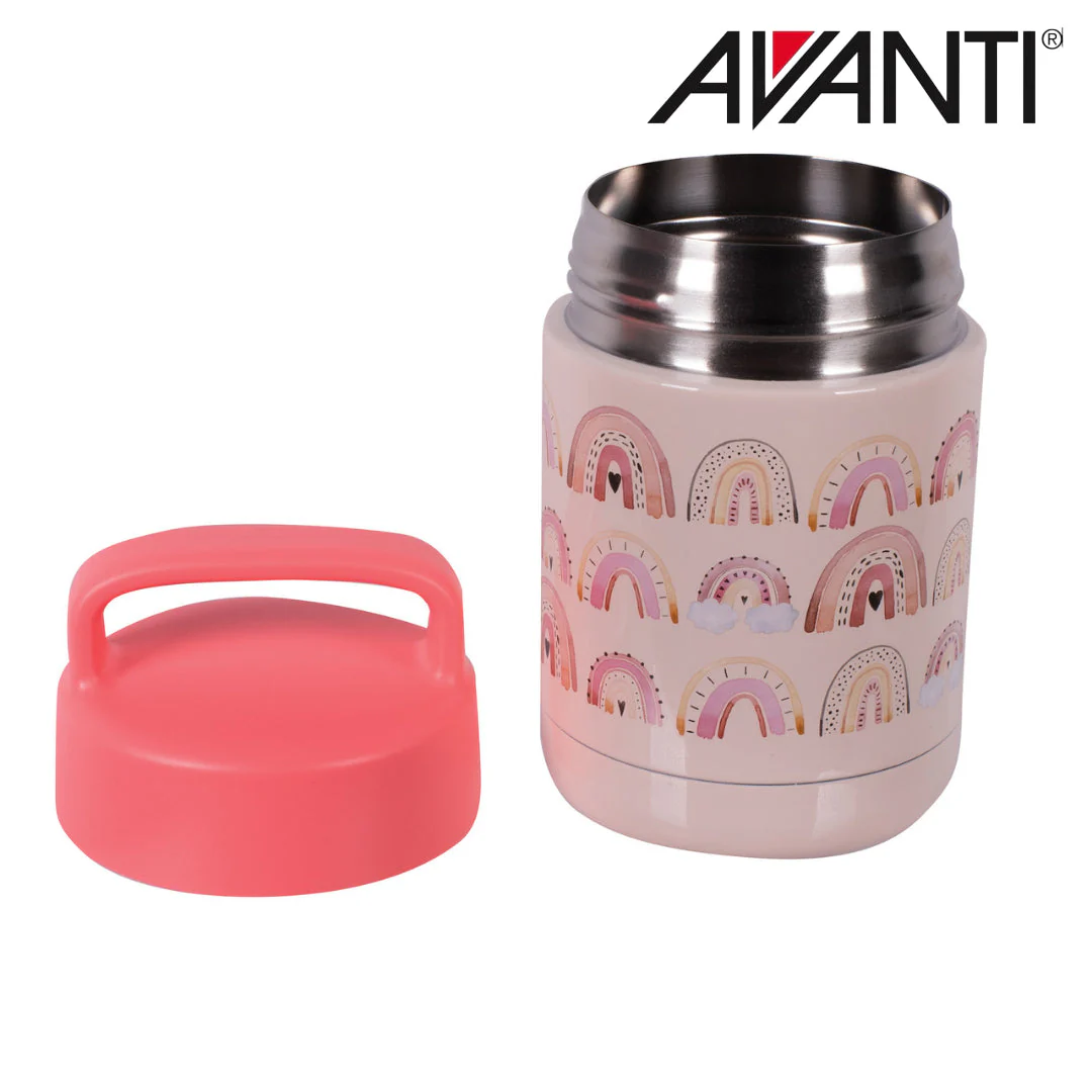 Avanti YumYum Kids Insulated Food Jar 375ml - Rainbow Magic - Image 2