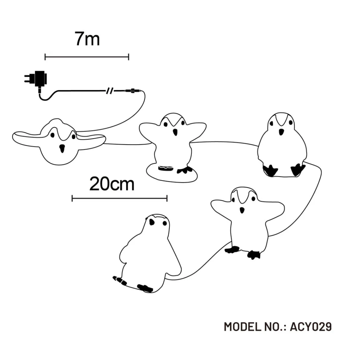 Baby Penguin White 5 Piece Set - Image 3