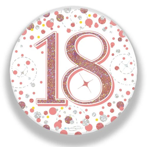 Badge 75Mm Fizz #18 Rgold P1