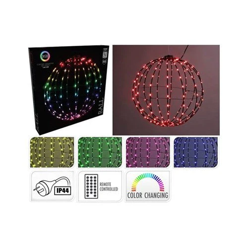 Ball 40cm 168Led Rgb Colourchange Ip44