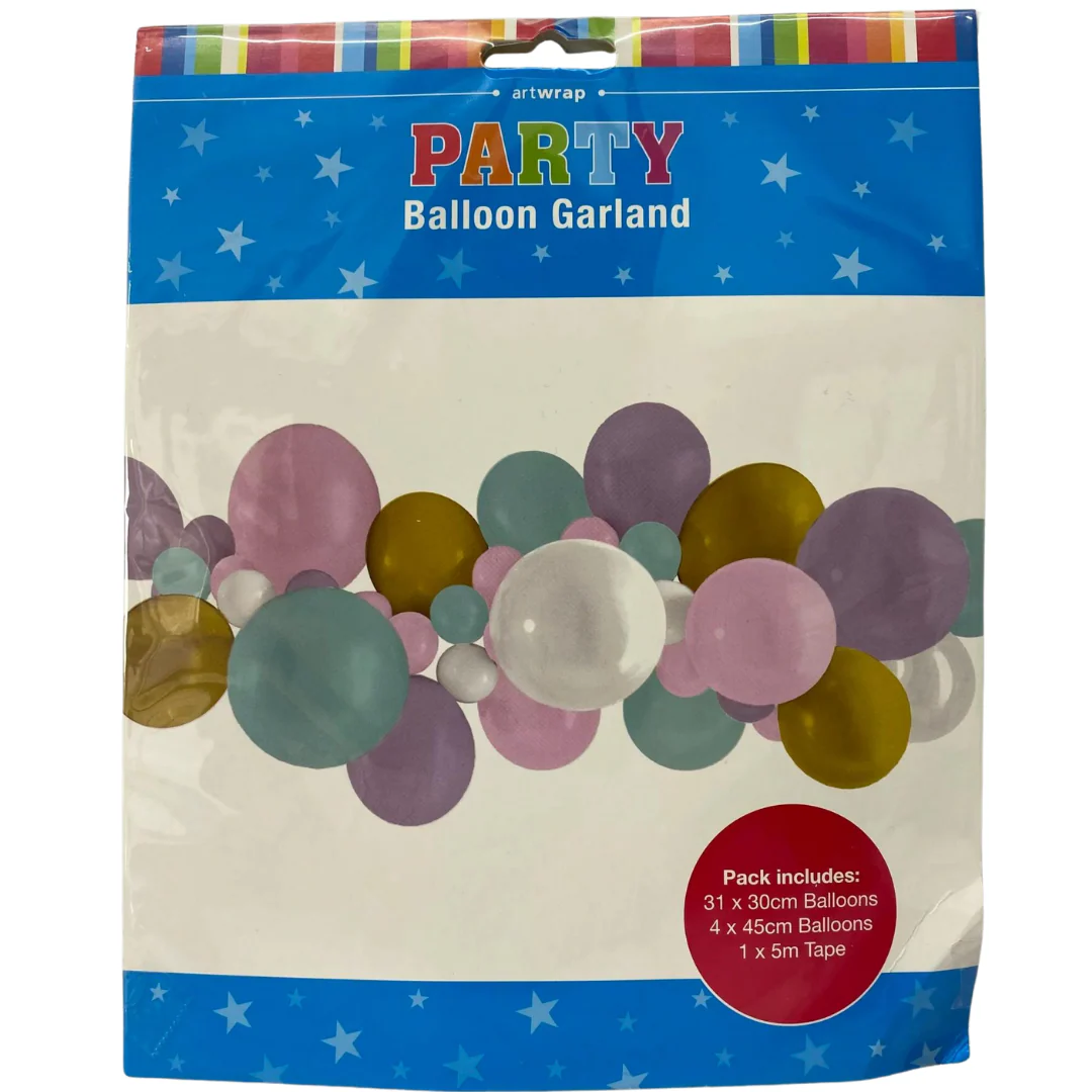 BALN GARLAND 35PK UNICORN - Image 2