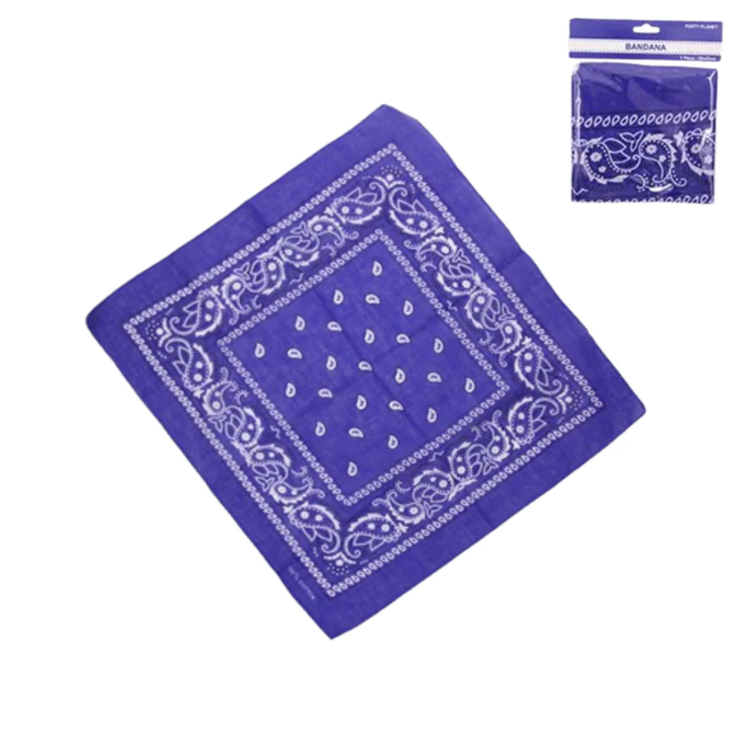 BANDANA Printed - BLUE