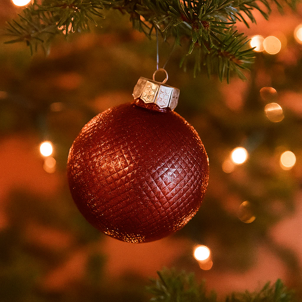 Baubles 12cm Red
