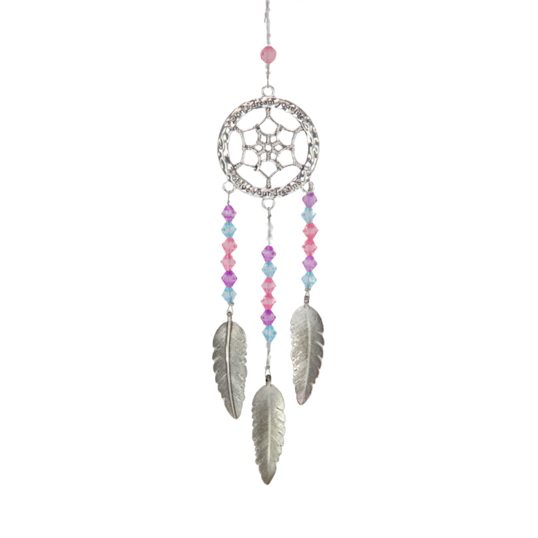 Beaded Metal Dream Catcher 32cm