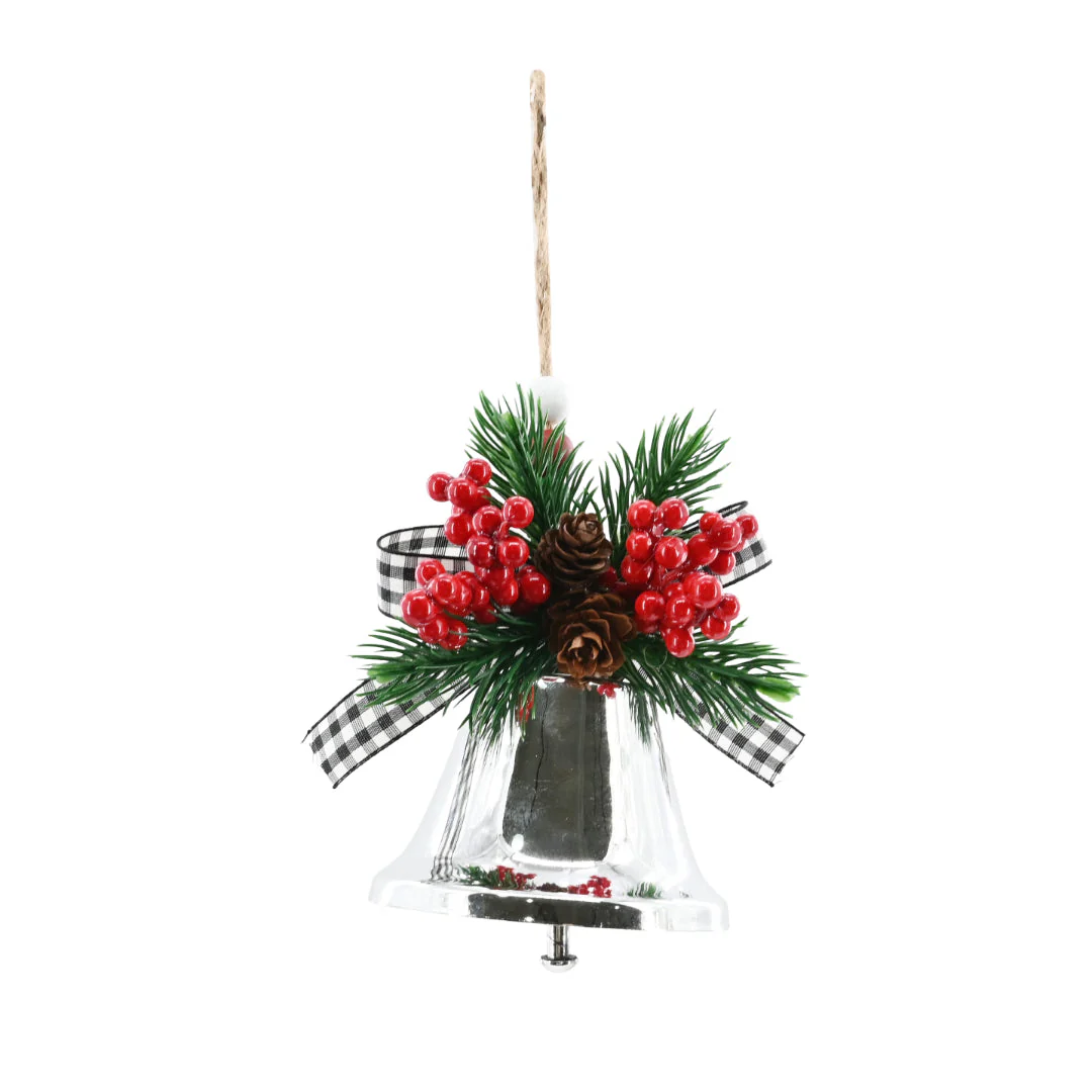Bell Shiny Hanging Deco 20cm Assorted - Image 5
