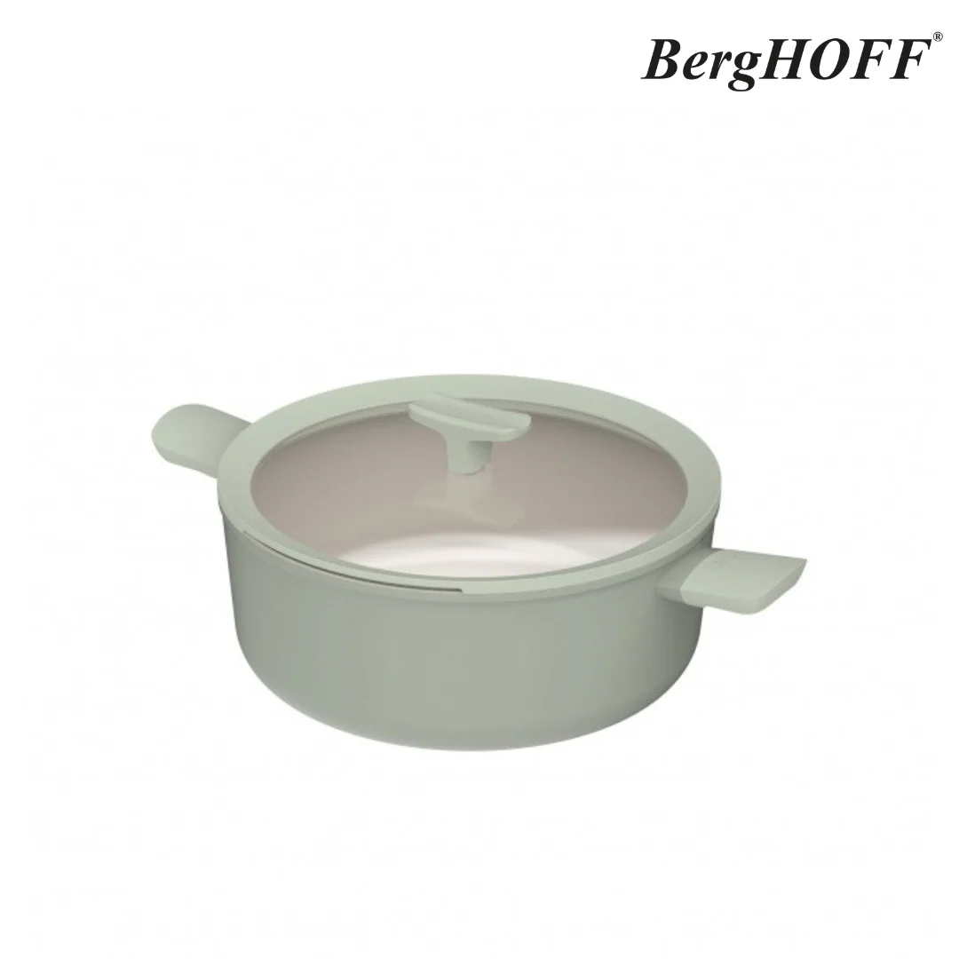 Berghoff Covered Stockpot Balance Sage 28cm/6.2L