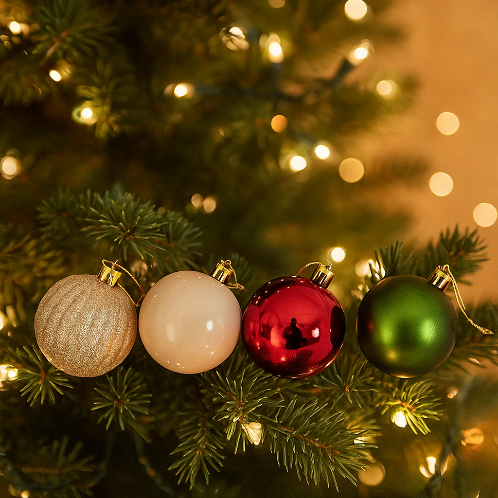 Berry Christmas Spirits Bright Baubles 35x6cm